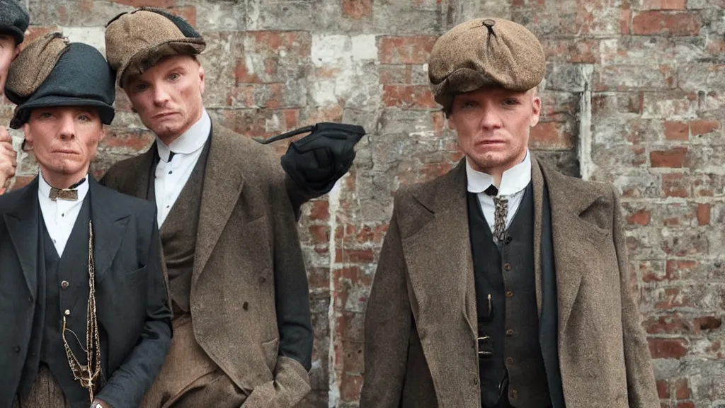 Image similar to he peaky blinders dressing peanuts costumes