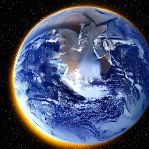 Image similar to Space Satellite Himawari 8 showing photo of Planet Earth