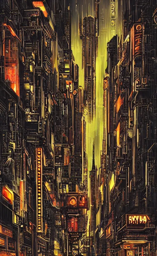 Image similar to cyberpunk city nightlife by giorgio de chirico