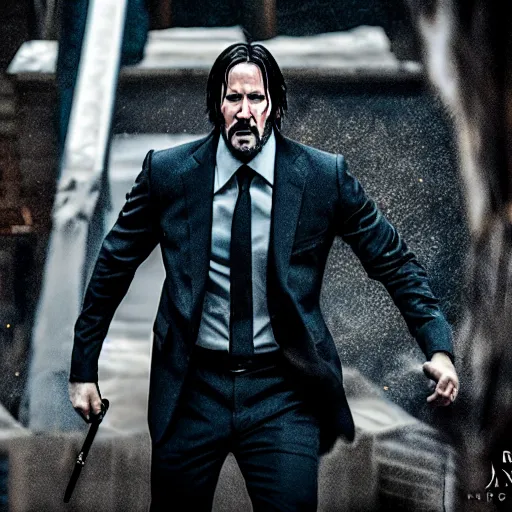 Image similar to John Wick, dramatic, (EOS 5DS R, ISO100, f/8, 1/125, 84mm)