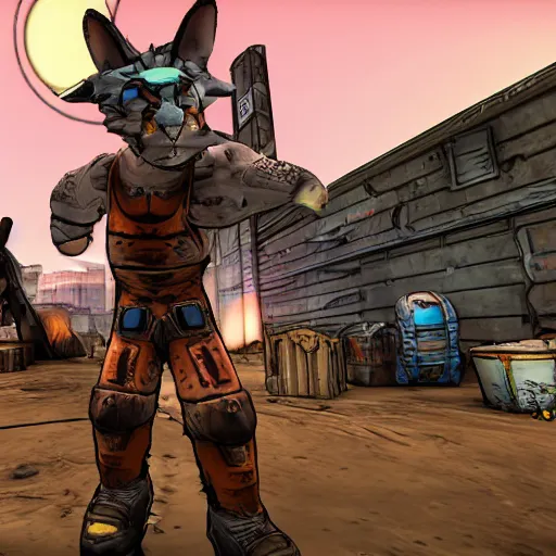 Image similar to Giant Cat in borderlands 2