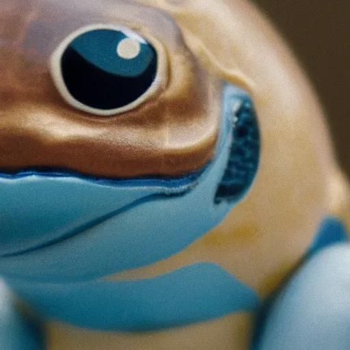 Prompt: squirtle hungover after a night of drinking, award winning, high resolution, closeup