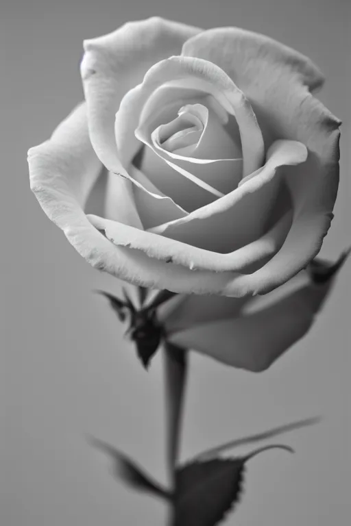 Prompt: Photo of a Rose, highly detailed, studio lighting, award winning, fine art photography.