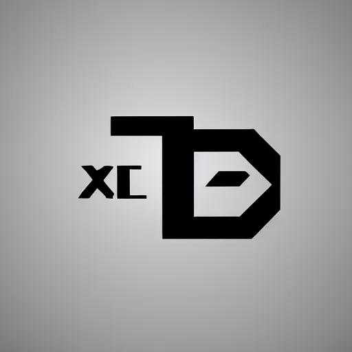 Image similar to « beautiful logo with letters e and x, design, art, minimalism »