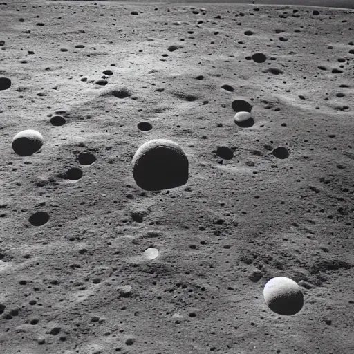 Prompt: photo from moonwalker, moon landscape