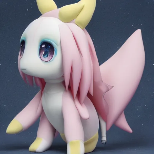 Prompt: cute fumo plush of an adorable eater of suns, consumer of stars, kawaii, vray