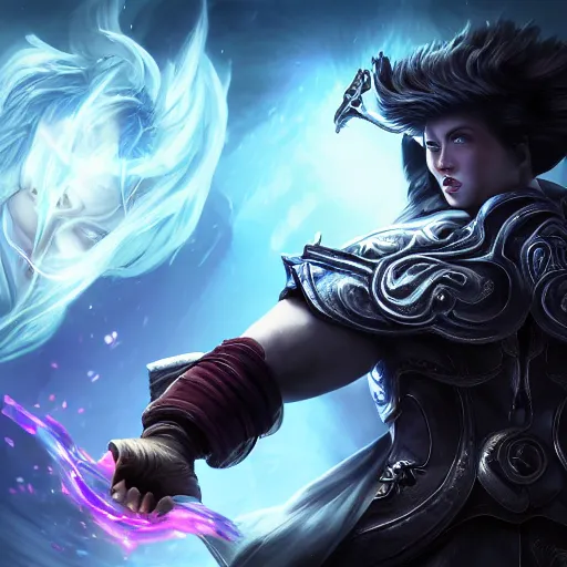 Image similar to portrait asian geert wilders as a spellcaster, league of legends amazing splashscreen artwork, gears of war, propaganda, sovjet, splash art, natural light, elegant, photorealistic facial features, intricate, fantasy, detailed face, atmospheric lighting, anamorphic lens flare, cinematic lighting, league of legends splash art, hd wallpaper, ultra high details by greg rutkowski