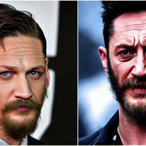 Prompt: Tom Hardy as wolverine 4K quality Super Realistic