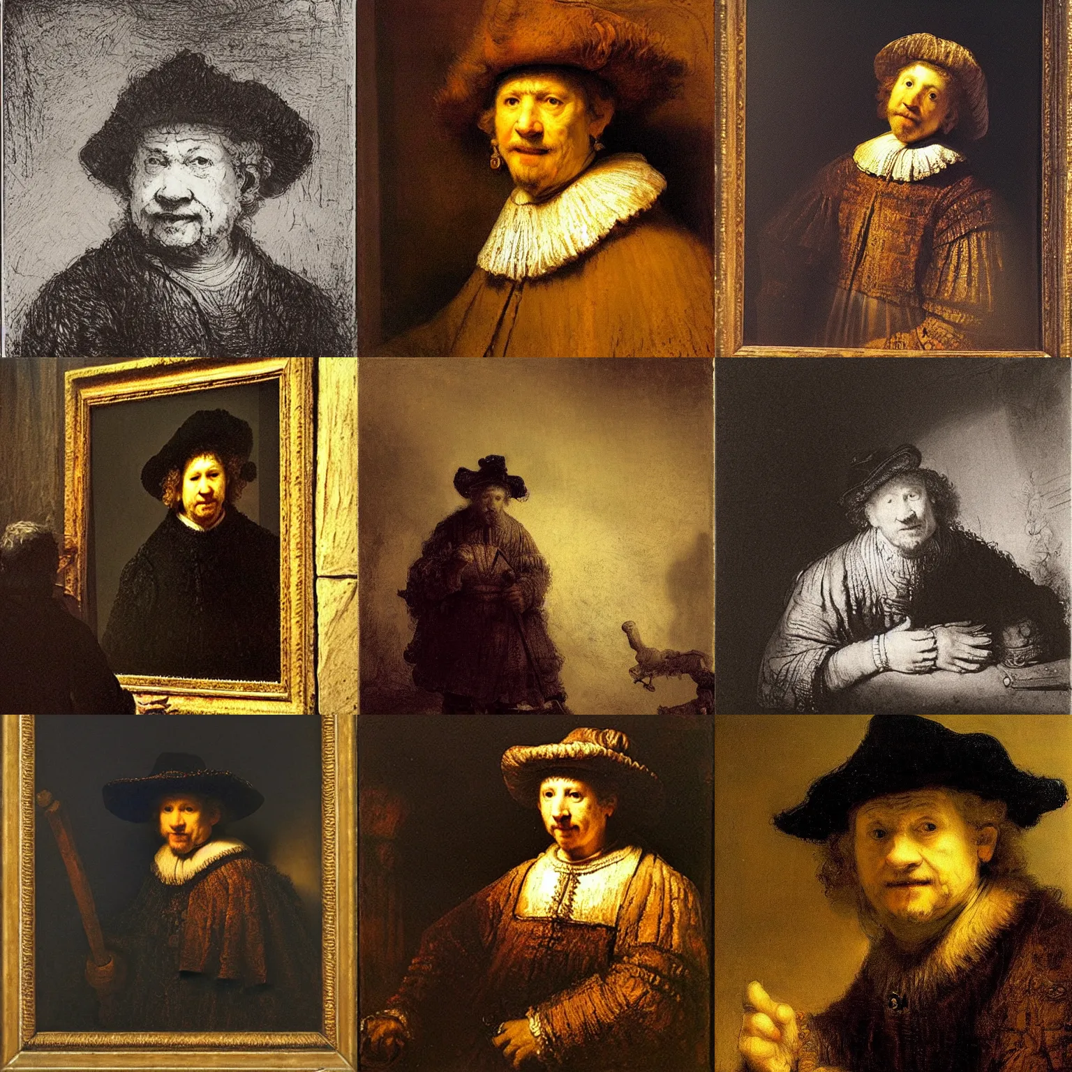 Prompt: rembrandt