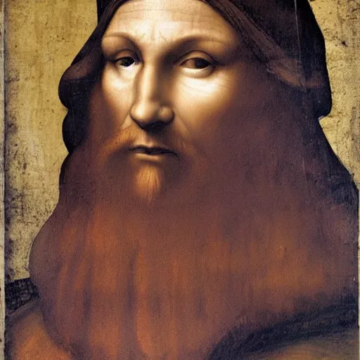 Image similar to Leonardo da Vinci portrait of Felix Kjellberg