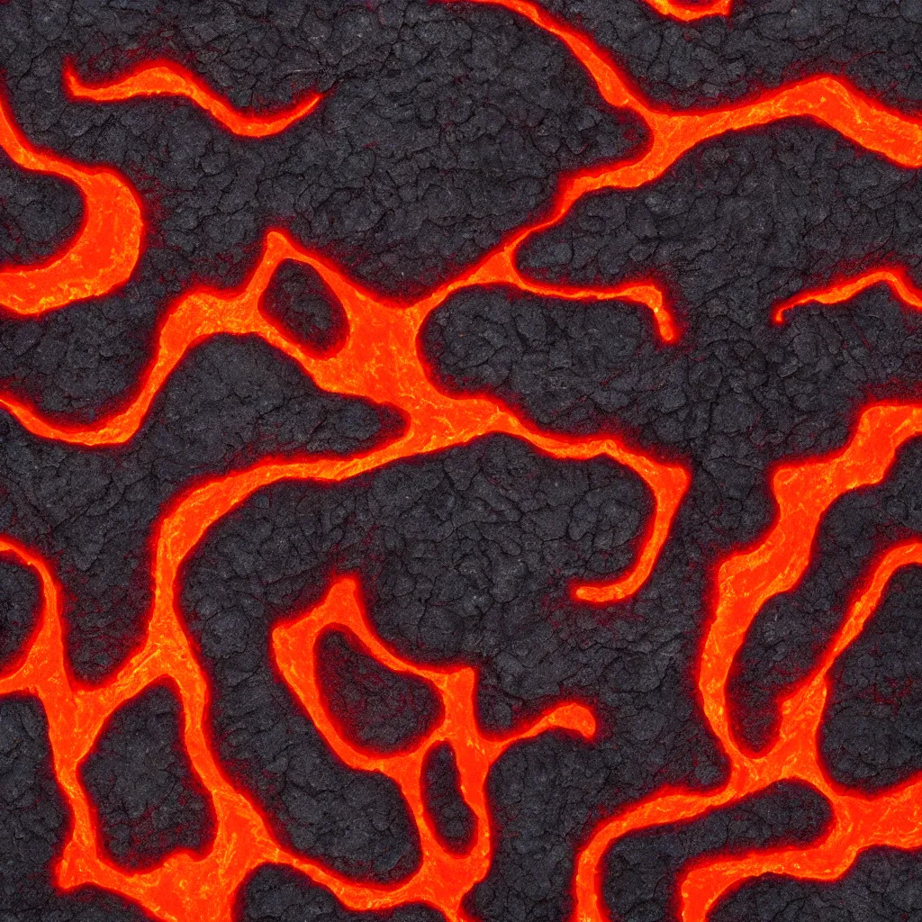 Prompt: flowing lava texture, 8k