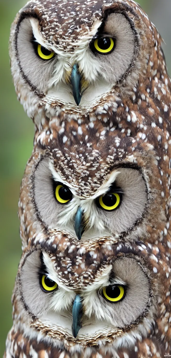 Prompt: owl wallpaper