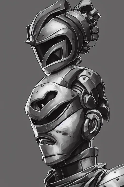 Image similar to epic mask helmet robot ninja portrait stylized as fornite style game design fanart by concept artist gervasio canda, behance hd by jesper ejsing, by rhads, makoto shinkai and lois van baarle, ilya kuvshinov, rossdraws global illumination radiating a glowing aura global illumination ray tracing hdr render in unreal engine 5