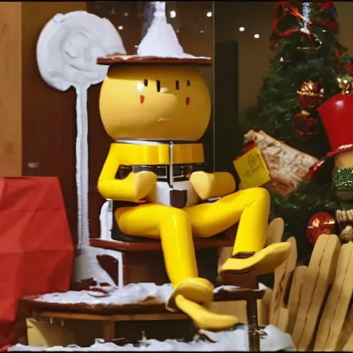 Prompt: a real life mr peanut being crushed to death by a huge nutcracker. he is in excruciating pain. high definition. extremely gory. graphic horror. ultra realistic. vhs quality.