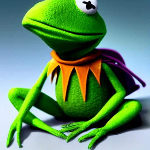 Prompt: kermit the frog is a green grape, hyperdetailed, artstation, cgsociety, 8 k