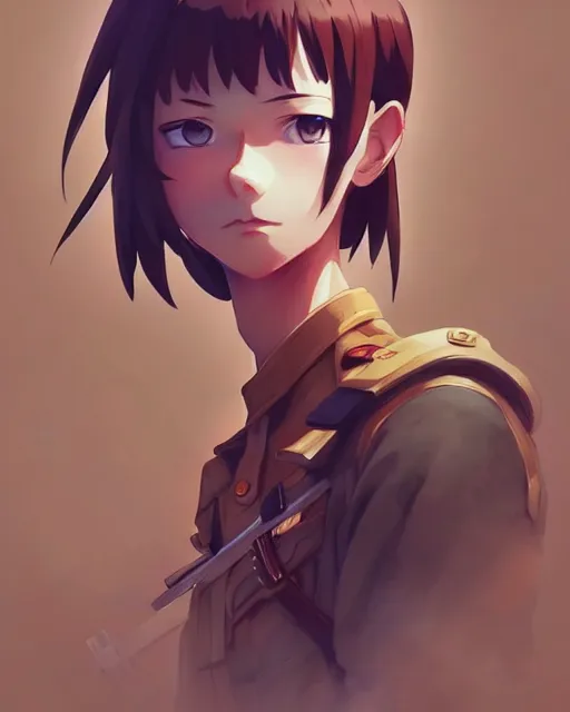 Prompt: ukranian soldier, shinkai makoto studio ghibli studio key hideaki anno sakimichan stanley artgerm lau rossdraws james jean marc simonetti elegant highly detailed digital painting artstation pixiv