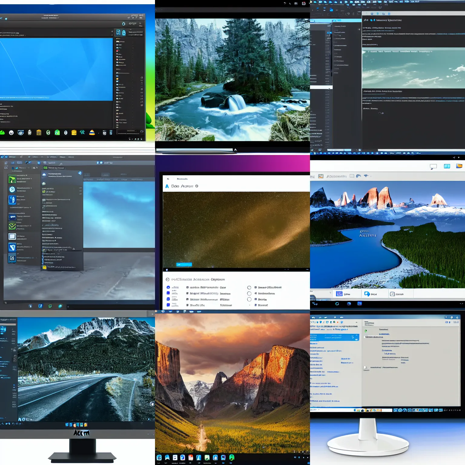 Prompt: detailed screenshot of arch linux desktop