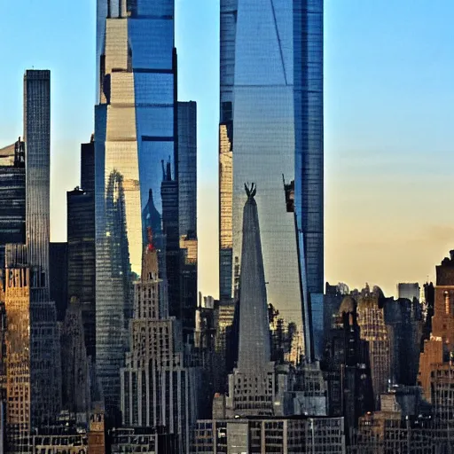 Image similar to new york city skyline by larich