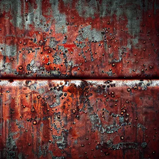Image similar to 2 d rusted riveted metal, hd, 8 k, photoreal, best quality