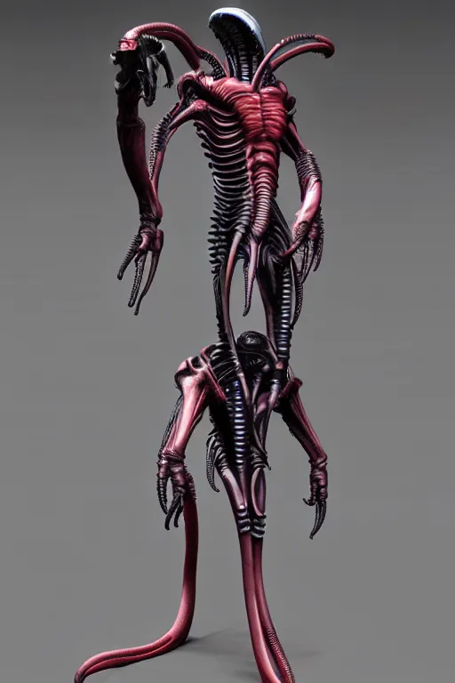 Image similar to full body xenomorph