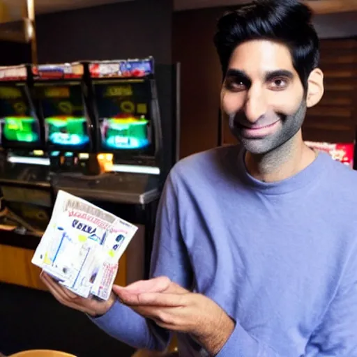 Image similar to nev schulman of catfish using fake ids to buy lottery tickets