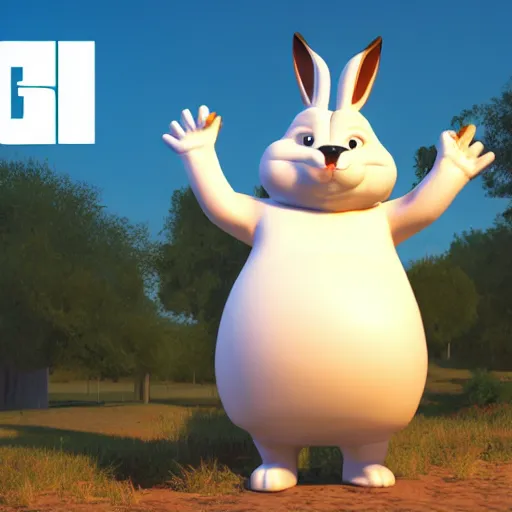 Image similar to 3D render of Big Chungus, Octane Render, Unreal Engine 5