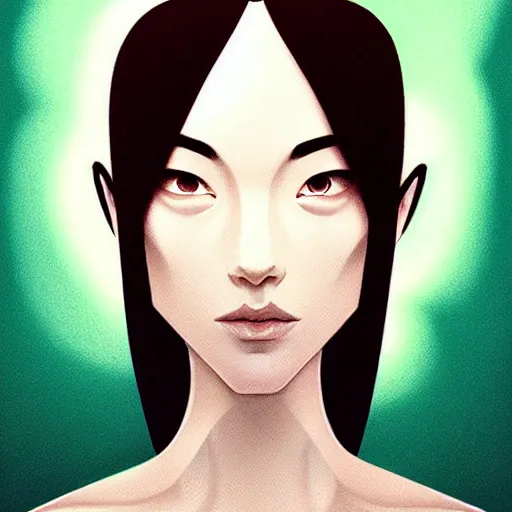 Prompt: medium portrait soft light, by killian eng and sana takeda, inspired by dc comics, fine, sharp high detail,