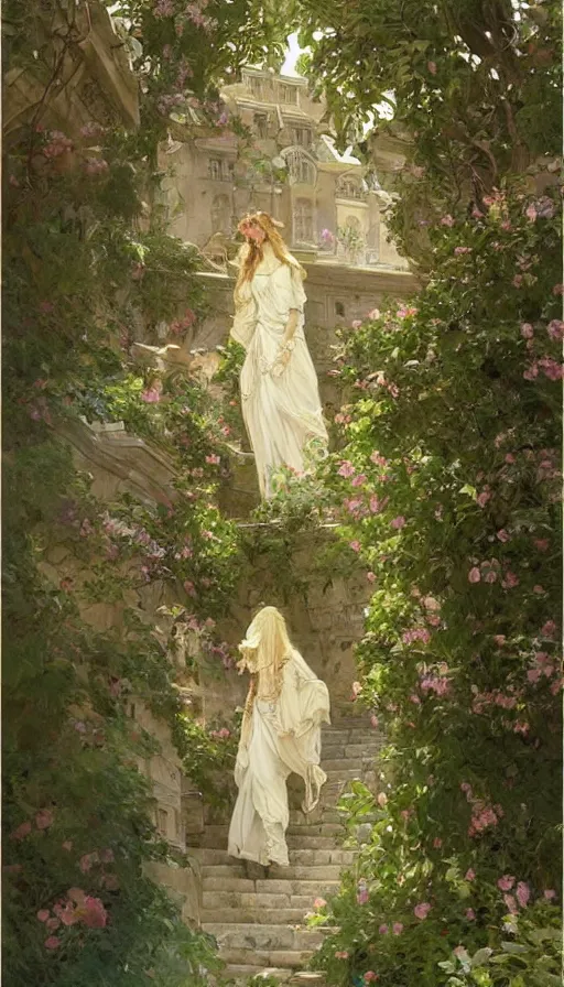 Image similar to castle being seiged by huge army, design on white background, beautiful details, lush foliage, drawn by karl kopinski, john singer sargent, tom bagshaw, norman rockwell, alphonso mucha, lolish, trending on artstation