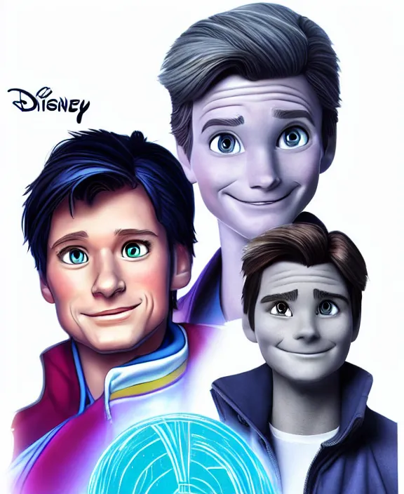 Image similar to marty mcfly as a disney character, by artgerm and frozen