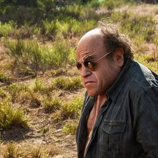 Image similar to danny devito as logan in the movie logan