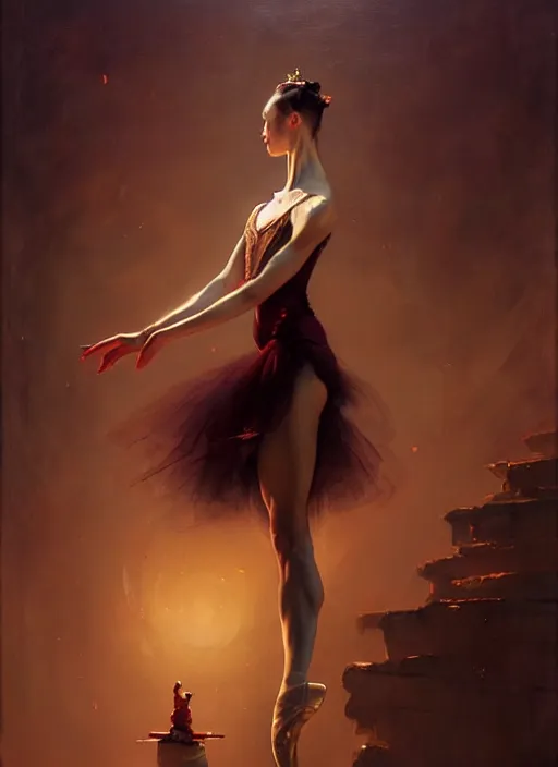 Image similar to giesha prima ballerina by bayard wu, anna podedworna, gaston bussiere, greg rutkowski