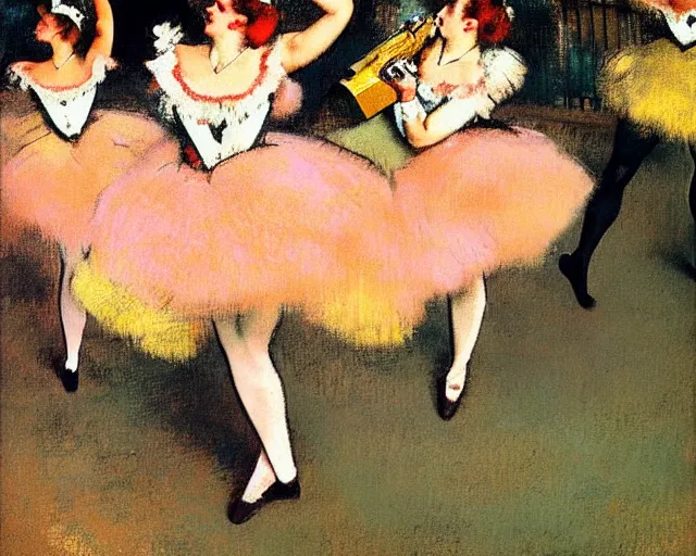 Image similar to vintage, champagne. cancan, french, realistic, cheerful, 1 9 0 2 art by degas