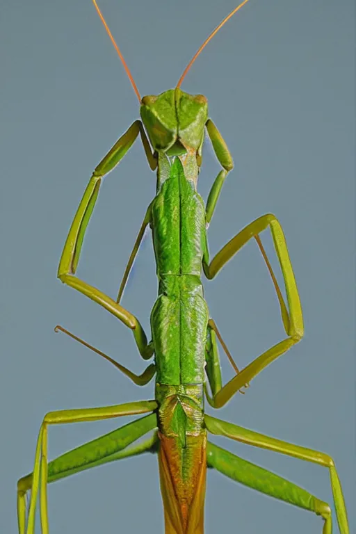 Prompt: praying mantis, by lucy arnold