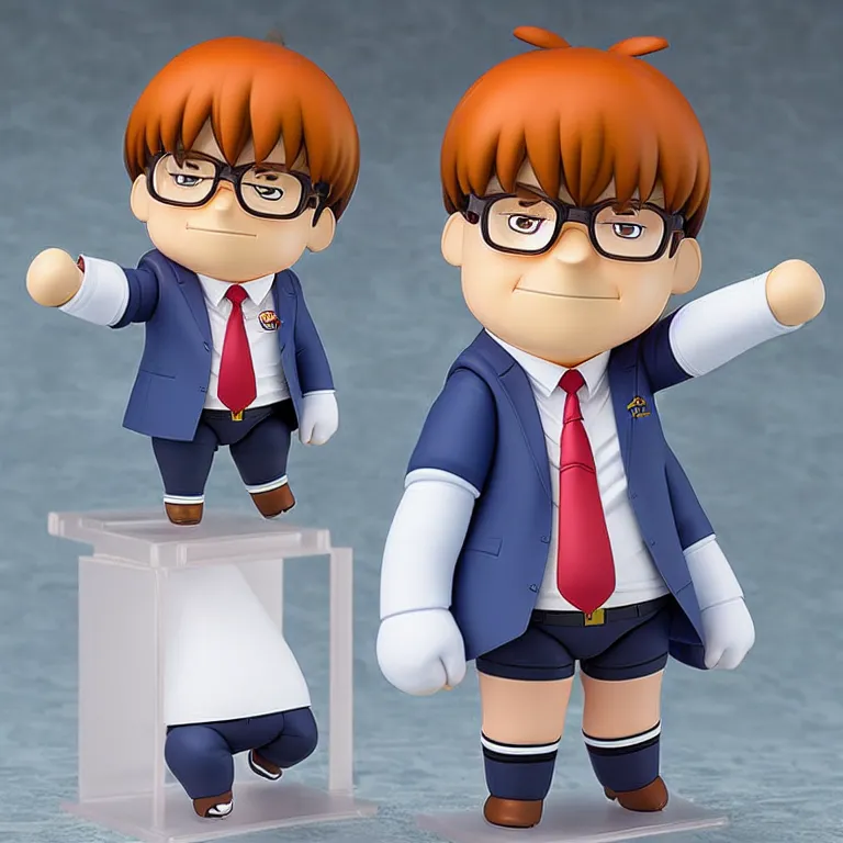 Image similar to peter griffin, an anime nendoroid of peter griffin, figurine, detailed product photo, single subject