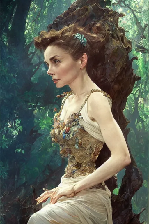 Image similar to Janet Leigh portrait, fantasy, elegant, intricate, by Stanley Artgerm Lau, greg rutkowski, thomas kindkade, alphonse mucha, loish, norman Rockwell