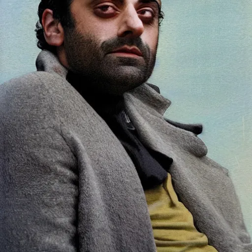 Image similar to oscar isaac by robert mcginnis