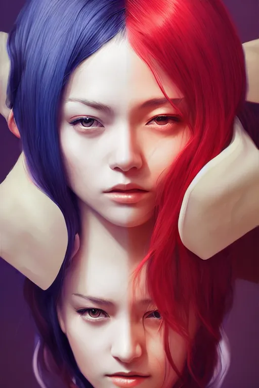 Image similar to human have to choice, do or die, uhd, best art 2 0 1 0, digital painting, arstation, 1 0 8 0 p, ultra realistic detail, jacqueline e, tafy, bo feng, kuvshinov ilya, love hate love