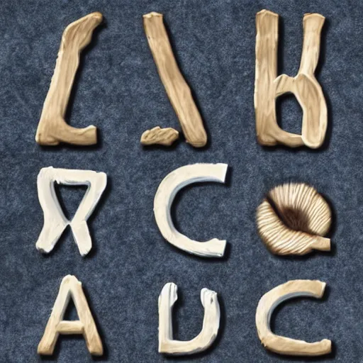 Image similar to cursed alphabet