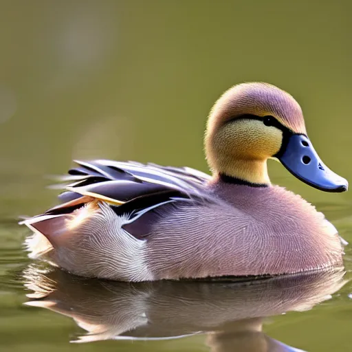 Prompt: The world's cutest duck