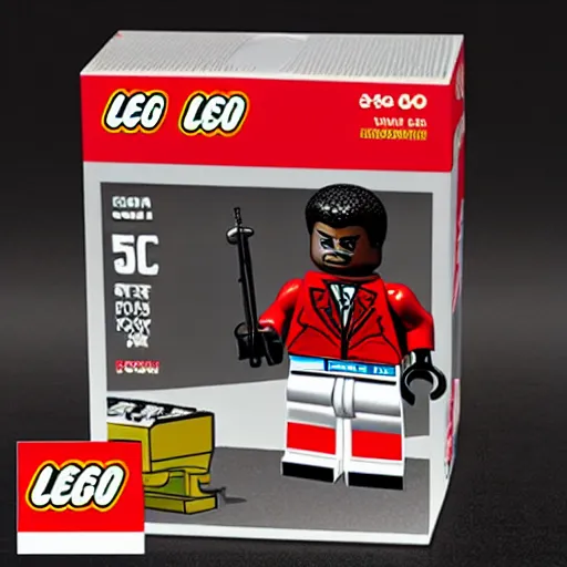 Prompt: marcus garvey, lego vinyl action figure, plastic, toy, butcher billy style