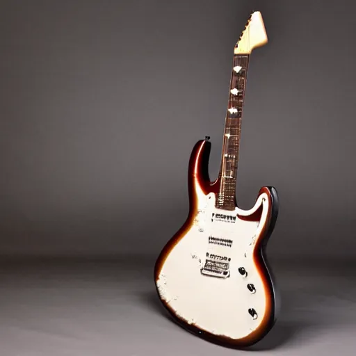 Image similar to an electric guitar prototype