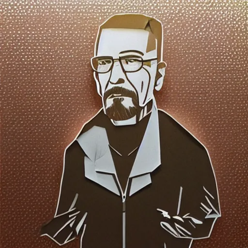 breaking bad logo stencil