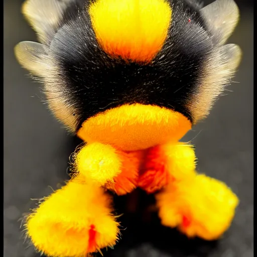 Image similar to Bombus terrestris as goku