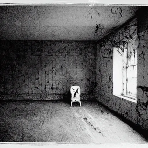 Image similar to a photo of a nostalgic, melancholic!! liminal space, ((((creepy)))), memory