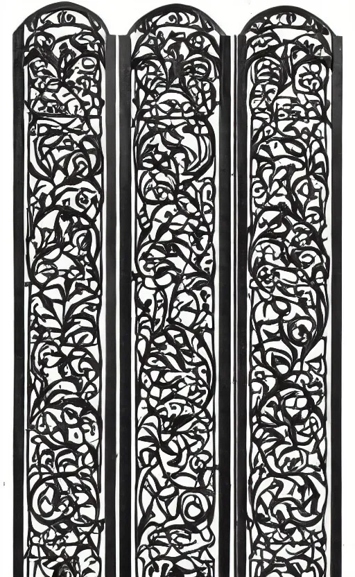 Image similar to mdf carved decorative grill panels buy decorative grill, black and white