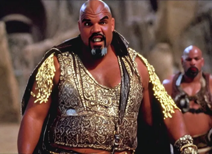 Image similar to film still of sinbad as kazaam in the movie kazaam 1 9 9 6