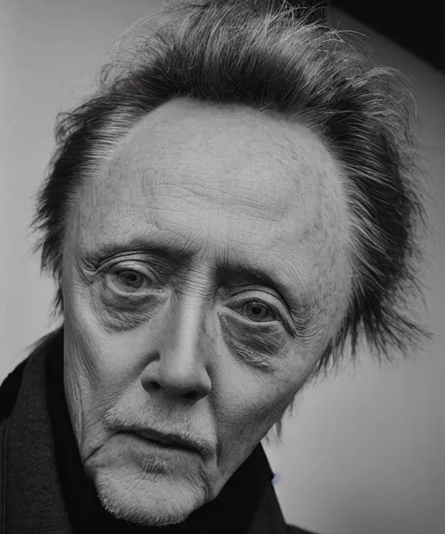 Image similar to photograph of christopher walken, by carrie mae weems, intense, bold, exaggerated, ultra sharp, extra details, ultra high quality, trending on pinteresst