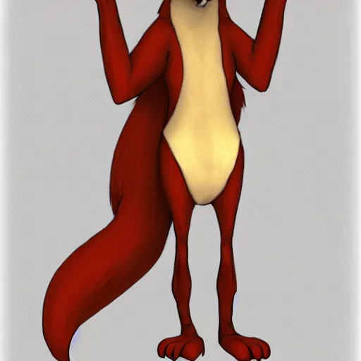 Image similar to an anthropomorphic fox, fursona!!! by don bluth, trending on artstation, full body
