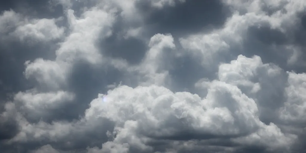 Prompt: realistic cloud on black background photography