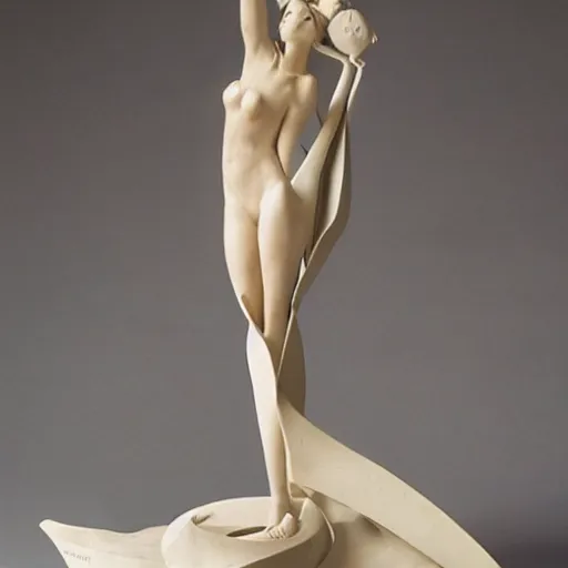 Image similar to a beautiful sculpture designed by Maria Rivans